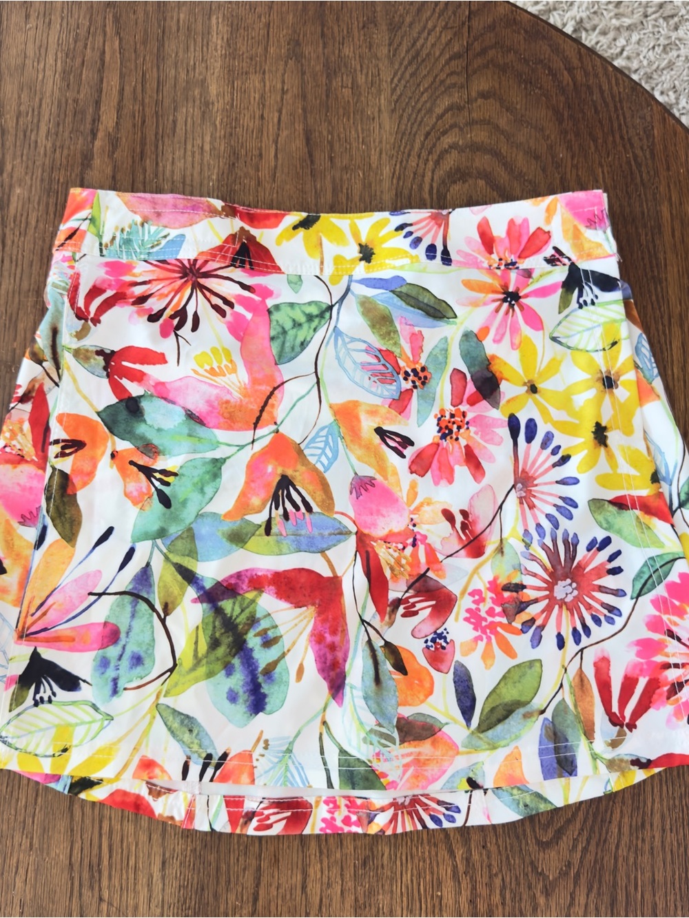 RipSkirt Hawaii Watercolor Wildflower Floral Wrap Skirt Small Quick Dry